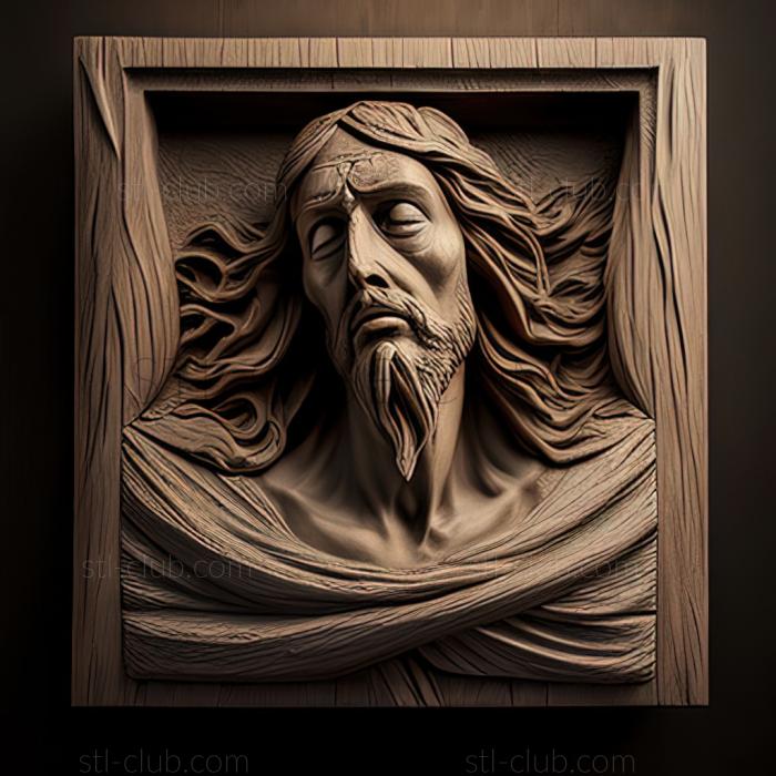 3D model st jesus (STL)